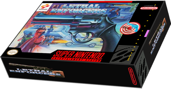 lethal enforcers snes with gun amazon