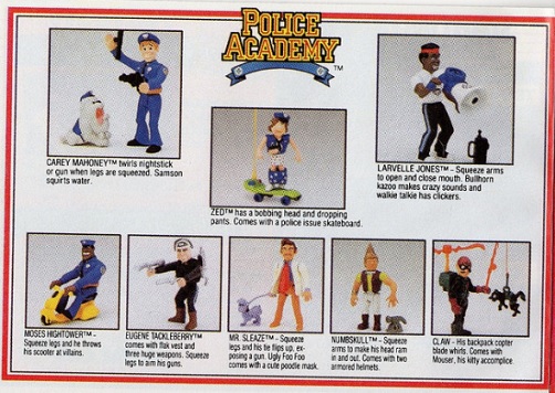 Police Academy - Tackleberry: Rope Gun Weapon Accessory - Kenner 1989