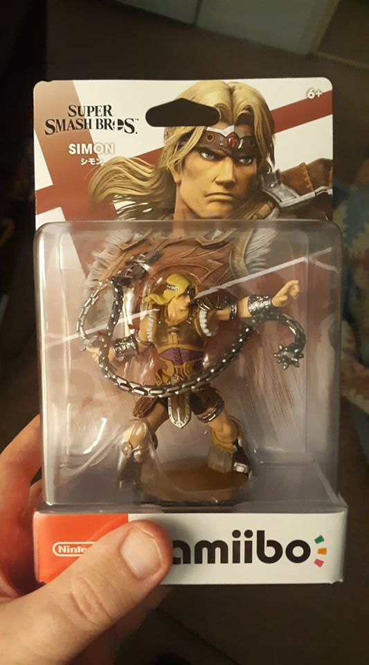 just picked up a simon belmont amiibo from wal-mart