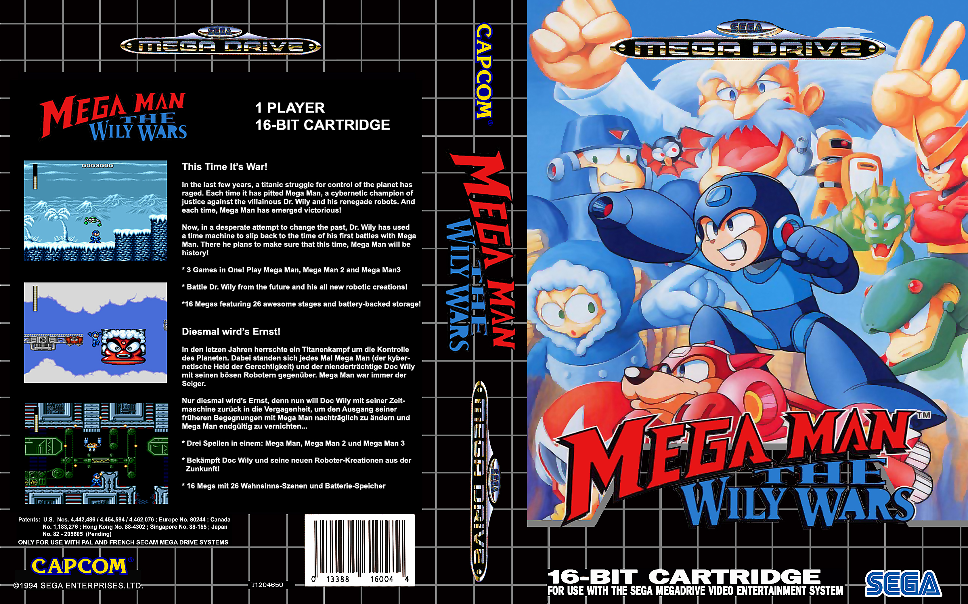 Mega Man - The Wily Wars.
