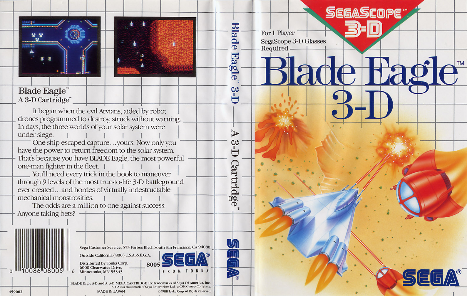 Blade Eagle 3-D.