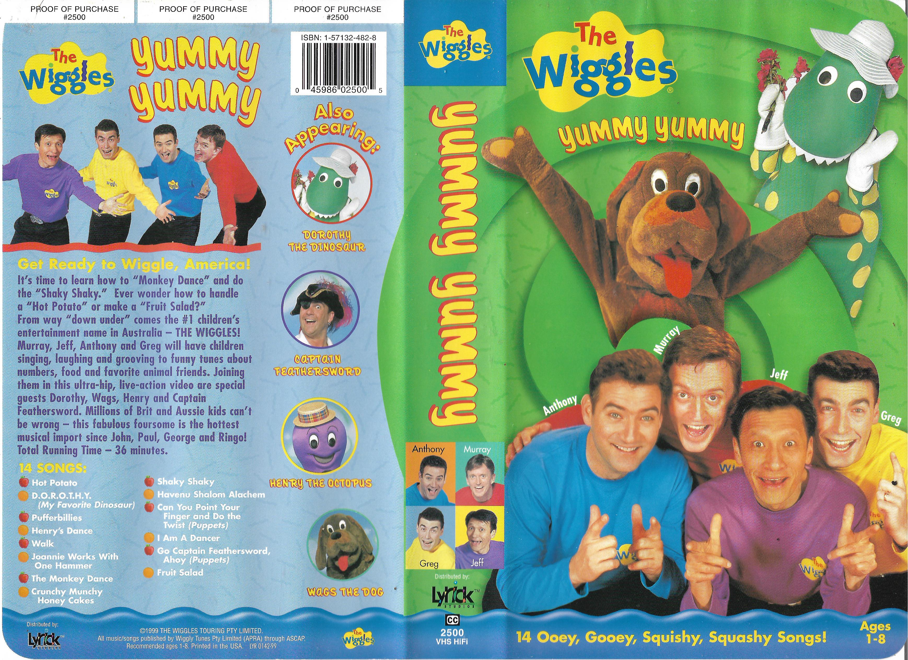 The Wiggles Yummy Yummy 1999 Vhs The Wiggles Yummy Monkey Dance ...